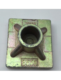 Punzierstempel 3D Totenkopf mit Flamme