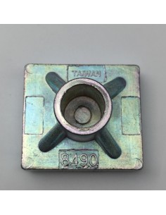 Punzierstempel 3D Pfeil aus Korbgeflecht