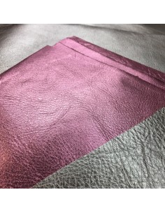 Rindsleder Metallic/Foil 2