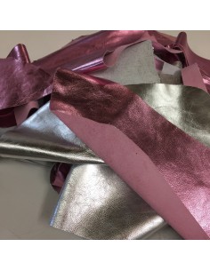Rindslederresten Metallic/Foil