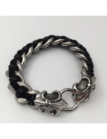 Armband 2 Lilien Kette