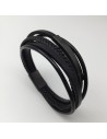 Armband 5-fach schwarz