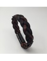 Armband geflochten braun