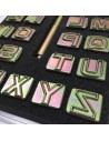 Punzierstempel Set Buchstaben Block 6.5mm - 19mm