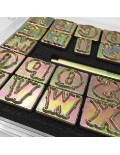 Punzierstempel Set Alphabet standart 13mm - 25.4mm