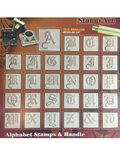 Punzierstempel Set Old English 19mm