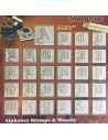 Punzierstempel Set Old English 19mm