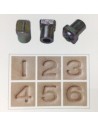 Punzierstempel Set Numer Simpel 6.4mm