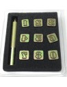 Punzierstempel Set Number Standart 12.7mm o. 19mm