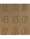 Punzierstempel Set Number Standart 12.7mm o. 19mm