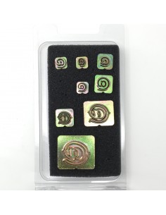 Punzierstempel Set @ 8-teilig 3 - 25.4mm