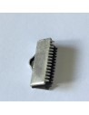 Pressteil altsilber 12mm