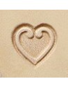 Punzierstempel Herz
