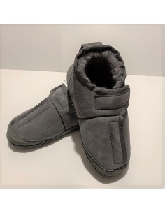 Soft Sanis Hausschuhe mit Klett 2