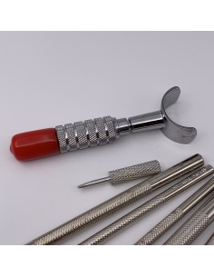 Punzierstempel Set inkl. Messer und Kugelstift