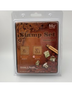 Punzierstempel Set standart Kleinbuchstaben 19mm