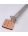 Punzierstempel Geflecht einfach breit