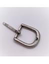 Einfache Schnalle 20mm nickel frei