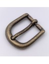 Einfache Schnalle 20mm nickel frei