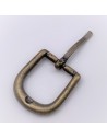 Einfache Schnalle 20mm nickel frei