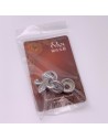 Druckknopf zierend Lilie