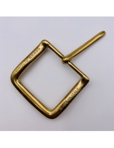 Einfache Schnalle 40mm Messing 2
