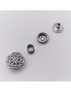 Druckknopf keltischer Knoten 2