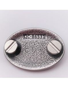 Concho Oval silber geschw.... 2