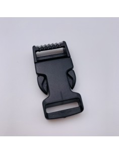 Steckschnalle 16mm schwarz