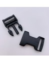 Steckschnalle 16mm schwarz