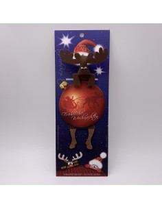 Buchzeichen Elch Weihnacht 2