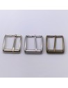 Einfache Schnalle 40mm nickel frei