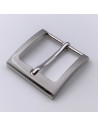 Einfache Schnalle 40mm Satiniert nickel frei