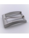 Einfache Schnalle 35mm Satiniert nickel frei