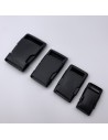 Steckschnalle 20-40mm schwarz