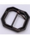 Doppelbügel Schnalle 40mm antikbronze
