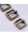 Rollschnalle altmessing 13mm bis 25mm