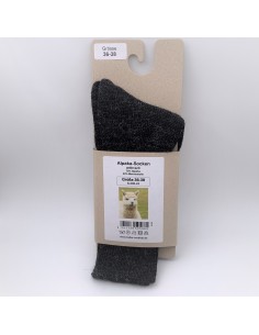 Socken Alpaka anthrazit