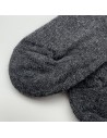 Socken Wolle anthrazit