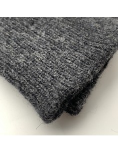 Socken Wolle anthrazit