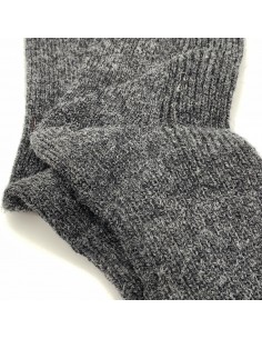 Socken Wolle anthrazit