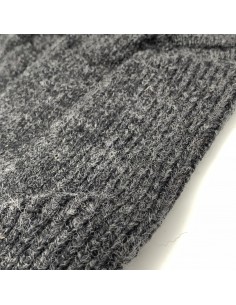 Socken Wolle anthrazit