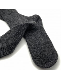 Socken Wolle anthrazit