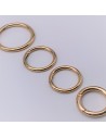 Karabiner Rund gold