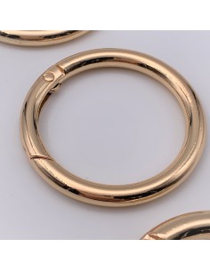 Karabiner Rund gold