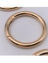 Karabiner Rund gold