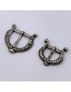 Einfache Schnalle 25 oder 30mm Mittelalter