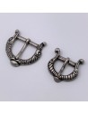 Einfache Schnalle 25 oder 30mm Mittelalter