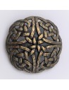 Schnalle Keltischer Knoten rund