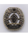 Schnalle 40mm Gelocht Mittelalterlich
